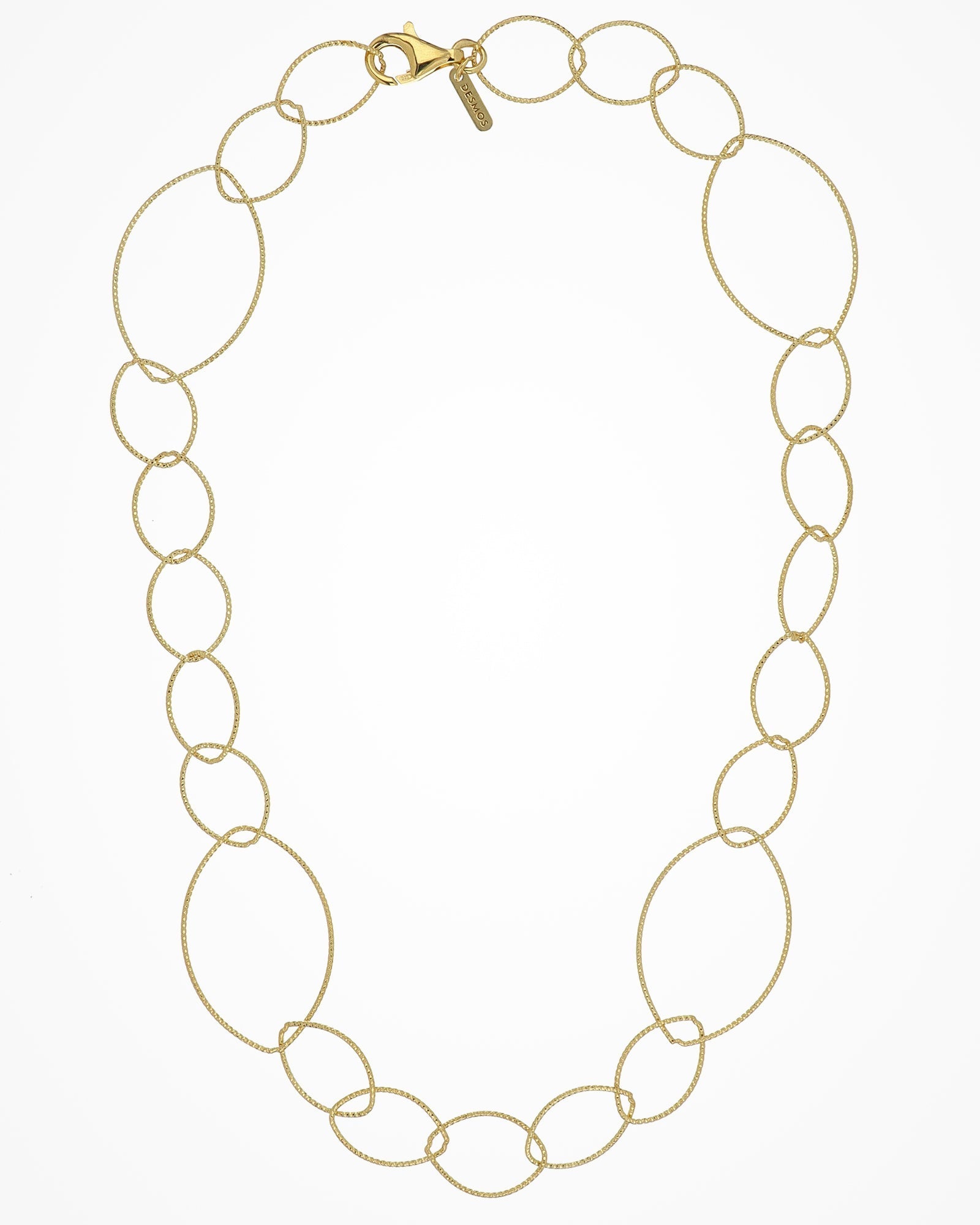 Arabesque Long Silver Necklace – DESMOS US