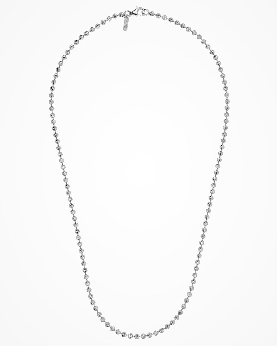 Design Slash Silver Necklace – DESMOS US